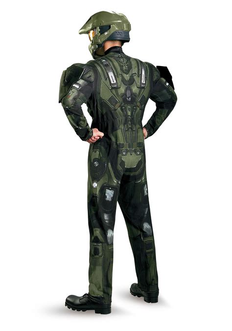 Plus Size Deluxe Muscle Master Chief Costume