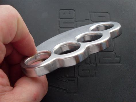 Weaponcollectors Knuckle Duster And Weapon Blog Homemade Aluminium