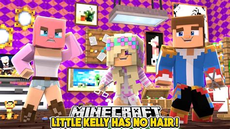 Many babies of european descent will have little or no hair until age two or later. Minecraft LITTLE KELLY HAS NO HAIR - BABY LEAH & LITTLE ...
