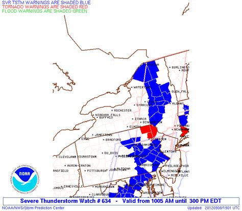 Hot and humid the rest of this afternoon, with thunderstorms building into. Storm Prediction Center Severe Thunderstorm Watch 634