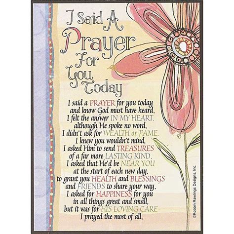 I Said A Prayer For You Today Poem Summary Valueapwpixel