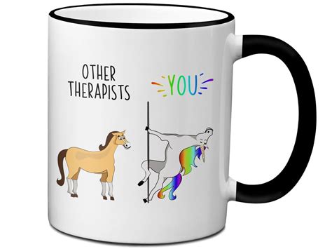 Funny Ts For Therapists Other Therapists Unicorn Coffee Etsy