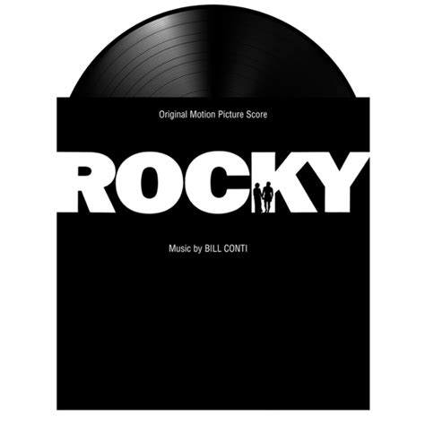 Rocky Original Motion Picture Score By Bill Conti Lp Vinyl Record By