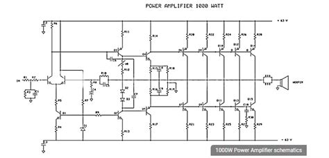 Skema Ocl Watt Power Ampli Raksasa Untuk Speaker Kondangan Review Skema Rangkaian
