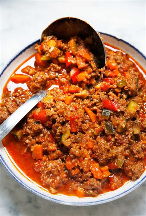 Add all of the ingredients to your pressure cooker and stir to combine. Lexi's Clean Kitchen | How To Make The BEST Taco Meat (In ...