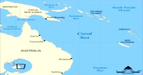 Coral Sea Australia Assignment Point