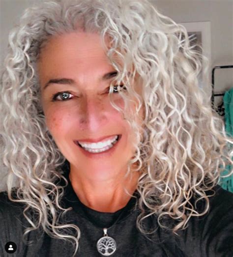 15 Women Whove Embraced Their Curly Gray Hair And Love It