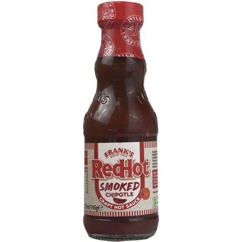 Franks Red Hot Sos Iute Smoked Chipotle 135ml Mega Image