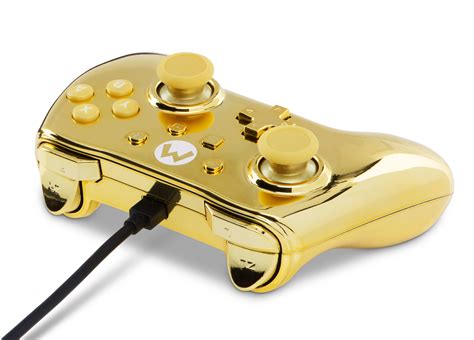 Revisit game console of nintendo past with powera gamecube wireless. Buy Nintendo Switch Controller - Chrome Gold Mario | GAME