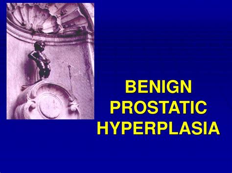 Ppt Benign Prostatic Hyperplasia Powerpoint Presentation