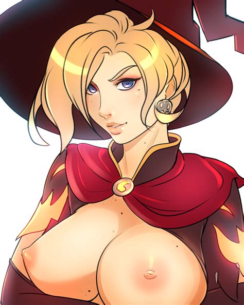 Mercy And Witch Mercy Overwatch Drawn By Superboin