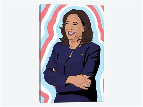 Kamala Harris Canvas Art By Sammy Gorin Icanvas