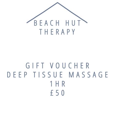 T Voucher Deep Tissue Massage 1 Hour Massage Therapist In Highcliffe And The Surrounding Areas
