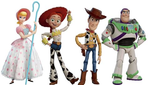 Toy Story 4 Main Characters By Mauricio2006 On Deviantart