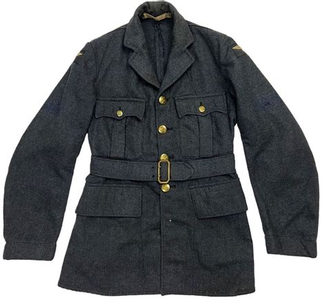 Original 1942 Dated Raf Ordinary Airmans Tunic Complete With Its