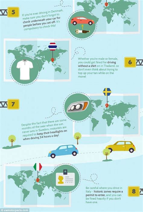 The Wackiest Driving Laws From Around The World Revealed Driving