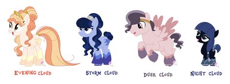 New Species Cloud Ponies By Sugarmoonponyartist On Deviantart