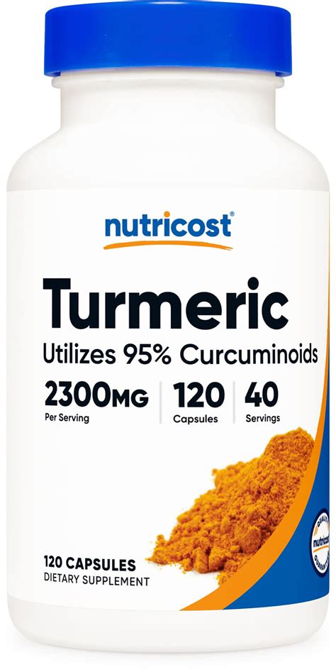 Buy Nutricost Turmeric Curcumin With BioPerine And 95 Curcuminoids