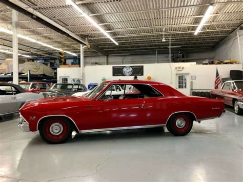 1966 Chevy Chevelle Ss 396 L 78 375 Hp 4 Speed Posi Regal Red