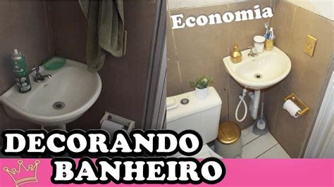 Decorar Banheiro Gastando Pouco Nayza Rodrigues Youtube