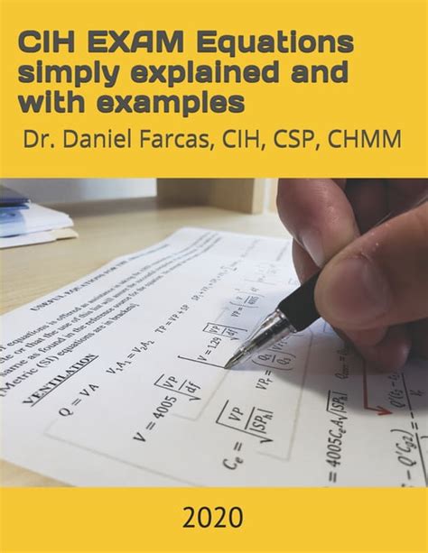 Cih Exam Equations Simply Explained And With Examples Paperback