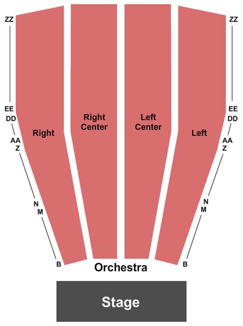 Civic Auditorium Seating Chart