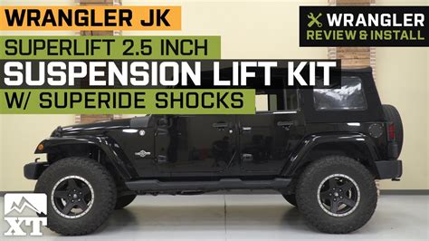 Jeep Wrangler Jk 4 Door Superlift 25 In Suspension Lift Kit W