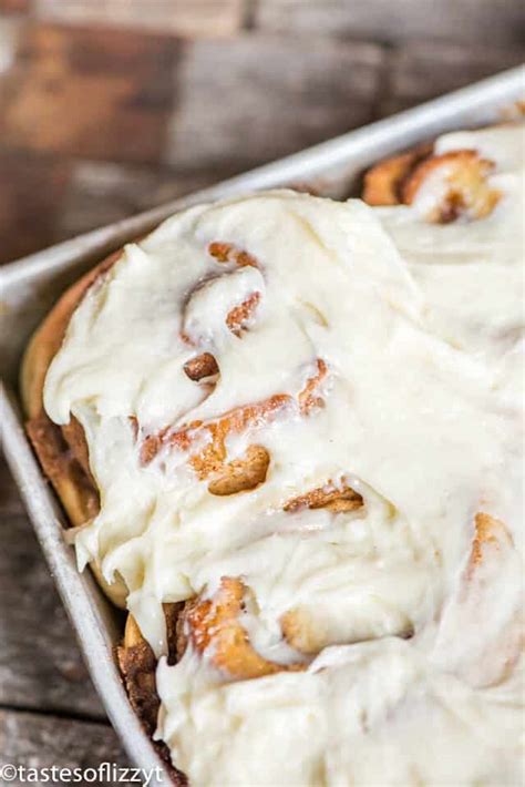 Cinnamon Roll Icing Recipe Frosting For Homemade Breads And Pastries