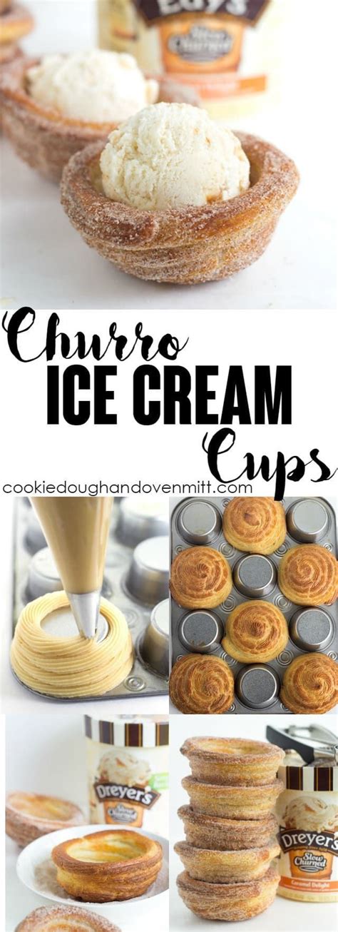 Churro Ice Cream Cups That Are Easy To Make And Fun To Eat Theyre