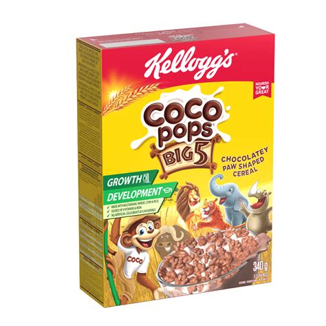 Coco Pops Chocolate Flavor Cereals Kelloggs South Africa