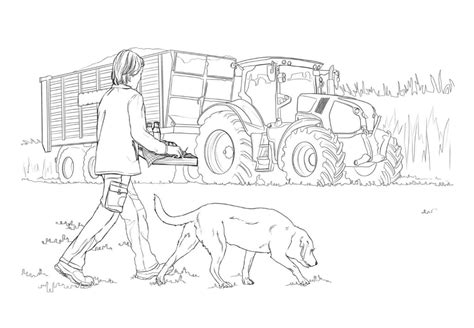 Ausmalbilder malvorlagen ausmalen bauernhof tiere kindergarten. Ausmalbilder aus dem neuen top agrar-Kinderbuch ...