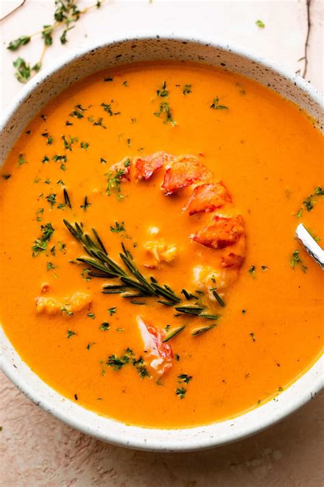 Creamy Lobster Bisque Soup Easy Recipe Diethood