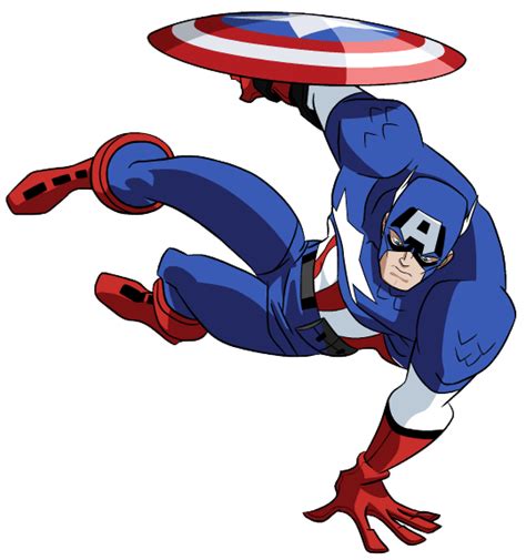 Exquisite Captain America Cartoon 26 Png Clip Art Ima