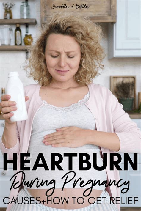 Heartburn During Pregnancy Causes And Remedies Swaddles N Bottles