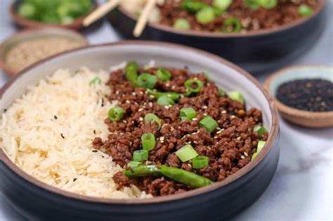 20 Minute Low Carb Mongolian Ground Beef Kinda Healthy Recipes