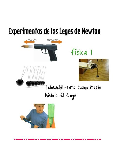 Experimentos De Las Leyes De Newton By Russell Garma Flipsnack
