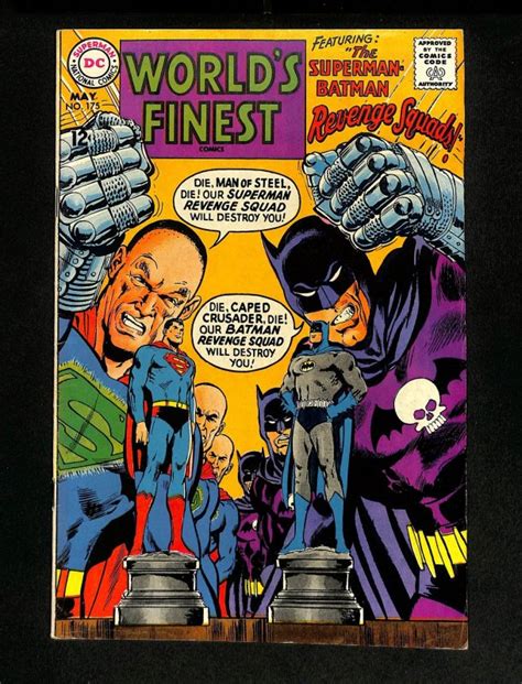 Worlds Finest Comics 175 Batman Superman Neal Adams Full Runs