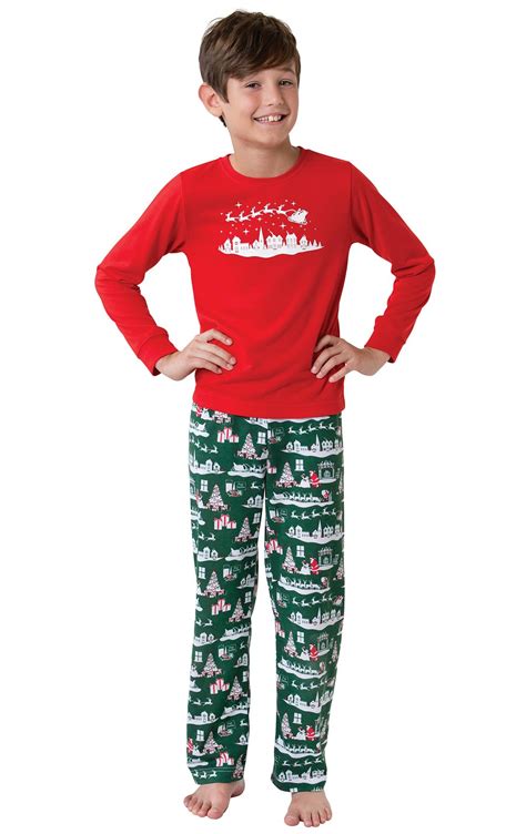 The Night Before Christmas Boys Pajamas In Boys Pajamas And Onesies Size