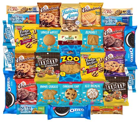 Buy Cookies Variety Pack Crackers And Snacks Care Package Bundle