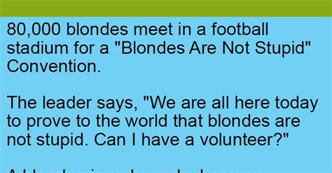 The Best Blonde Joke Ever Priceless