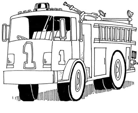Fire truck coloring pages often feature some guidelines in a few words that help to spread awareness about fire safety among children at an early age. Fire Truck Helping Firefighter Kill the Fire Coloring Page ...