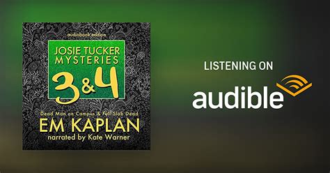 josie tucker mysteries 3 and 4 by em kaplan audiobook au