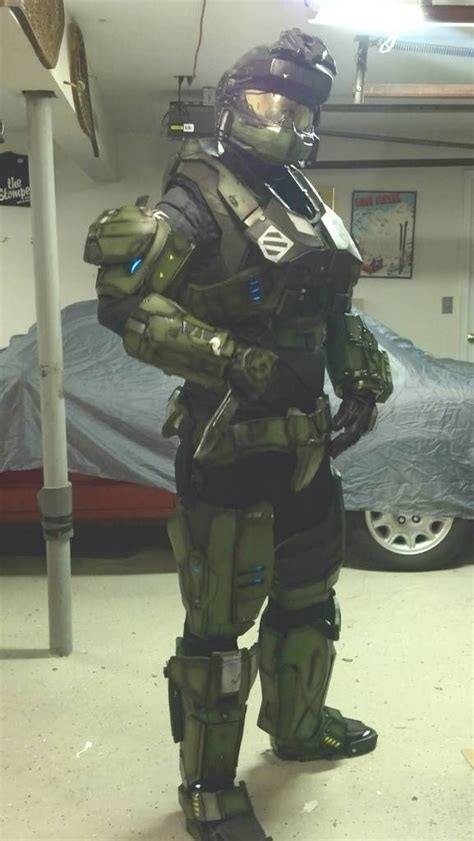 Halo Master Chief Armor Costume Fasrall