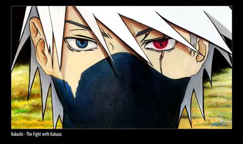 Kakashi The Fight With Kakuzu By Mlowther99 On Deviantart