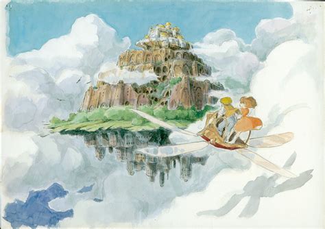 Anime Laputa Castle In The Sky 4k Ultra Hd Wallpaper