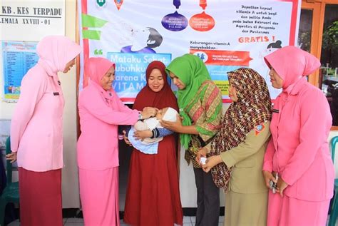 Posyandu Teratai Satbrimob Maluku Beri Layanan Kesehatan Ibu Dan Anak