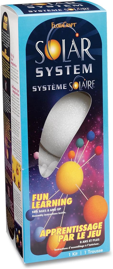 Floracraft Styrofoam Solar System Kit White Toys And Games