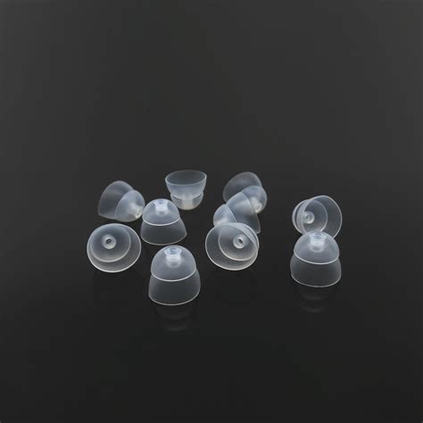 10pcs Open Fitting Hearing Aid Domes Soft Silicone Eartip Earplug
