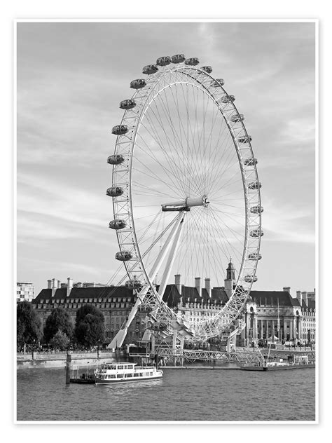 London Eye Print By Editors Choice Posterlounge