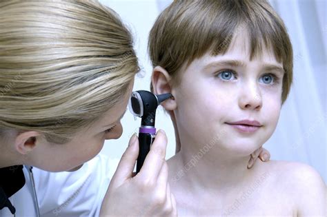 Ear Examination Stock Image M8250991 Science Photo Library